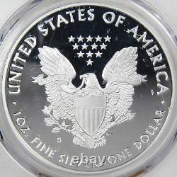 2020 S American Silver Eagle Dollar PR 70 DCAM PCGS $1 Proof First Day of Issue
