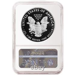 2020-S Proof $1 American Silver Eagle NGC PF69UC Trolley ER Label