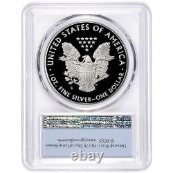 2020-S Proof $1 American Silver Eagle PCGS PR69DCAM FS Flag Label