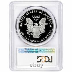 2020-S Proof $1 American Silver Eagle PCGS PR69DCAM FS San Francisco Label