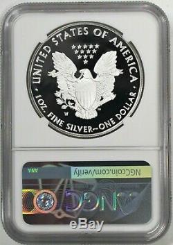 2020 W $1 Proof Silver Eagle NGC PF70 UCAM First Day of Issue Mercanti Signed