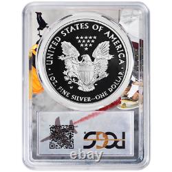 2020-W Proof $1 American Silver Eagle PCGS PR70DCAM FDOI West Point Frame
