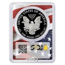 2020-W Proof $1 American Silver Eagle PCGS PR70DCAM Trump 45th President Label F