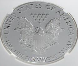 2020-W Proof Silver American Eagle WWII Privy Mark V75 NGC PR70 Ultra Cameo $1