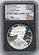 2020-w Proof Silver Eagle Wwii Privy Ngc Pf70 Mercanti Signature First Day G371
