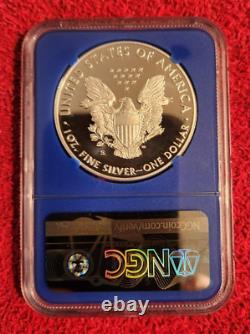 2020 s silver eagle NGC PF 70 Ultra Cameo (First Day of Issue) blue casing