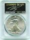 2021 $1 American Silver Eagle Type 2 Pcgs Psa Ms70 Legends Of Life Mike Piazza