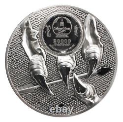 2021 Mongolia 1 Kilo Silver Majestic Eagle Smartminting Proof Coin