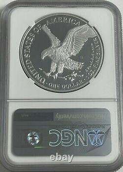2021 S $1 Ngc Pf70 Fdoi Ultra Cameo First Day Proof Silver Eagle Landing Type 2