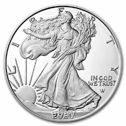 2021-S 1 oz Proof American Silver Eagle (withBox & COA, Type 2) SKU#237041