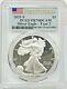 2021 S American Silver Eagle Type 2 Pcgs Pr70dcam First Strike