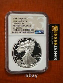 2021 S Proof Silver Eagle Ngc Pf70 Ultra Cameo Early Releases Type 2
