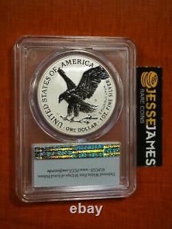 2021 S Reverse Proof Silver Eagle Pcgs Pr69 First Strike T2 From Designer Set