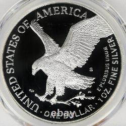 2021-S Type 2 Proof $1 American Silver Eagle PCGS PR69DCAM First Strike