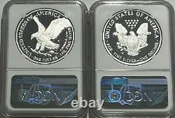 2021 S W $1 Ngc Pf70 Ultra Cameo Limited Edition Set Proof Silver Eagle Fdi