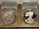 2021-s And 2022 S Silver Eagle Type 2 Grade Proof 69 Dcameo