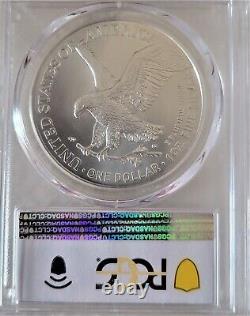 2021 Us Silver Eagle Type 2. Pcgs Ms70