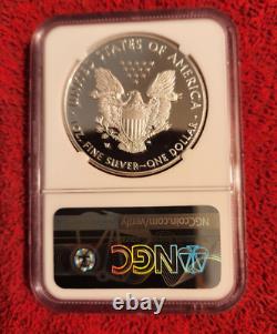2021 W $1 Proof Silver Heraldic Eagle Type 1 NGC PF69 Ultra Cameo First day
