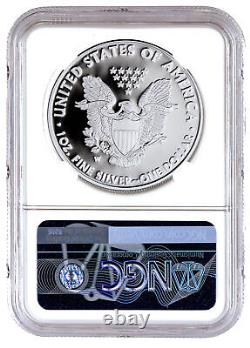 2021 W $1 Silver Proof American Eagle 1-oz Type 1 NGC PF70 UC ER Eagle Label
