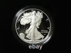 2021 W American Eagle 1 oz Silver Proof Coin Type 2 In Hand
