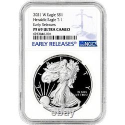2021 W American Silver Eagle Proof NGC PF69 UCAM Early Releases