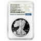 2021-w Proof $1 Type 1 American Silver Eagle Congratulations Set Ngc Pf70uc Er 3