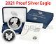 2021-w Proof American Silver Eagle Gem Proof Ogp Presale (21ea)