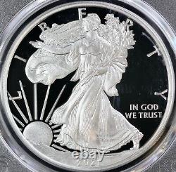 2021-W Proof Silver Eagle $1 PCGS PR 69 DCAM ASE First Day Issue Variety Type 1