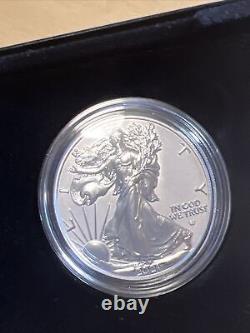 2021 W & S Reverse Proof Silver Eagle 2 Coin Designer Edition Set Type 2 21xj