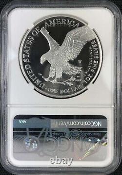 2021-w Proof American Silver Eagle Ngc Pf70 Ultra Cameo Type 2