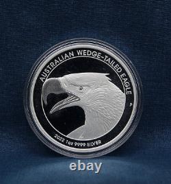 2022 1 Oz. Wedge Tailed Eagle Proof-not High Relief- Mintage Of 1000 Last One