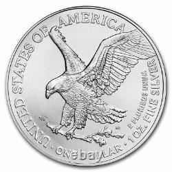 2022 1 oz American Silver Eagle Coin BU (Tube of 20)