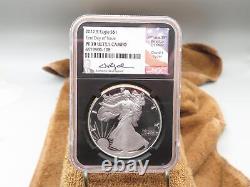 2022 S $1 Silver Eagle NGC PF70 First Day Issue Ultra Cameo David Ryder