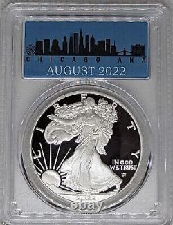 2022 S Proof Silver Eagle PCGS PR70 DCAM First Strike ANA Label