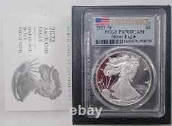 2022-W $1 Silver Eagle First Strike (22EA-Proof) PCGS PR70DC In Hand Ships Now