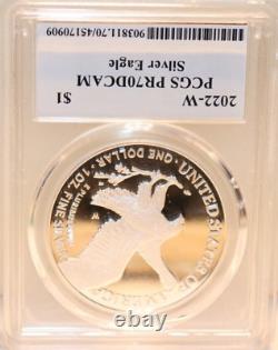 2022 W PCGS Premier PR70DCAM Silver Eagle First Edition 1 of 500