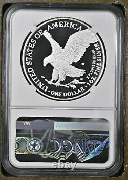 2022 W Proof $1 American Silver Eagle Congratulations Set NGC PF69 Brown Label %