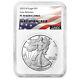 2022-w Proof $1 American Silver Eagle Ngc Pf70uc Er Flag Label
