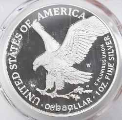2022-W Proof Silver American Eagle PCGS PF70 DCAM Deep Cameo First Strike $1