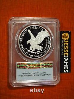 2022 W Proof Silver Eagle Pcgs Pr70 Dcam First Strike From Congratulations Set