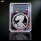 2022-w Proof Silver Eagle Pcgs Pr70 Dcam Empire State First Day Of Issue America