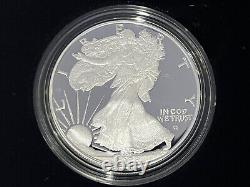 2023-S AMERICAN SILVER EAGLE PROOF. 1oz FINE SILVER PROOF. WITH OGP AND COA