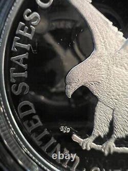 2023-S AMERICAN SILVER EAGLE PROOF. 1oz FINE SILVER PROOF. WITH OGP AND COA