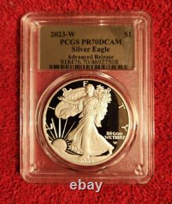 2023 w silver eagle PCGS PF 70 Ultra Cameo (Advanced Release)