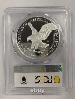 2023W- American Silver Eagle- PCGS- PR70DCAM- Advanced Release- Congratulations