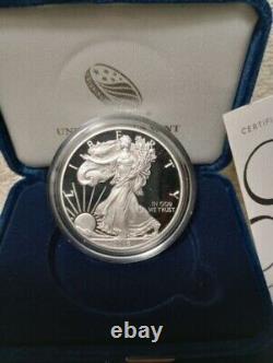 30th Anniversary 2016 W Silver American Eagle Proof Coin with Box & COA