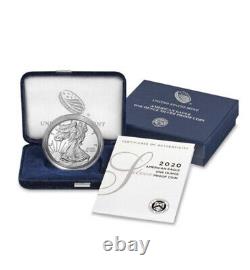 American Eagle 2020 S One Ounce Silver Proof Coin 20EM