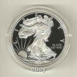 HERALDIC EAGLE (TYPE 1)! 2021-W American Eagle SILVER PROOF Coin (21EA)