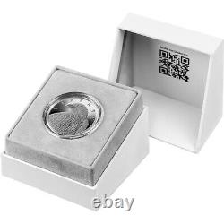 Liberty Eagle United Crypto States 1 oz Silver Coin 0.00001 Bitcoin UCS 2023