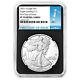 Presale 2021-s Proof $1 Type 2 American Silver Eagle Ngc Pf70uc Fdi First Labe